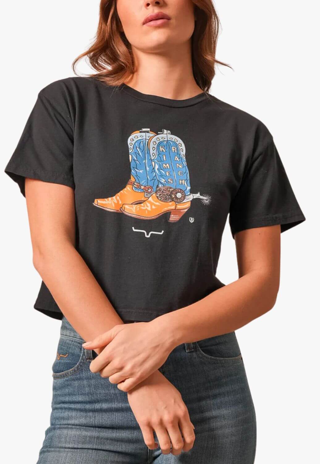 Kimes Ranch Womens Lucky B Boots For Walkin T-Shirt