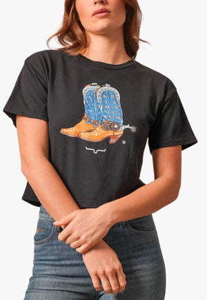 Kimes Ranch Womens Lucky B Boots For Walkin T-Shirt