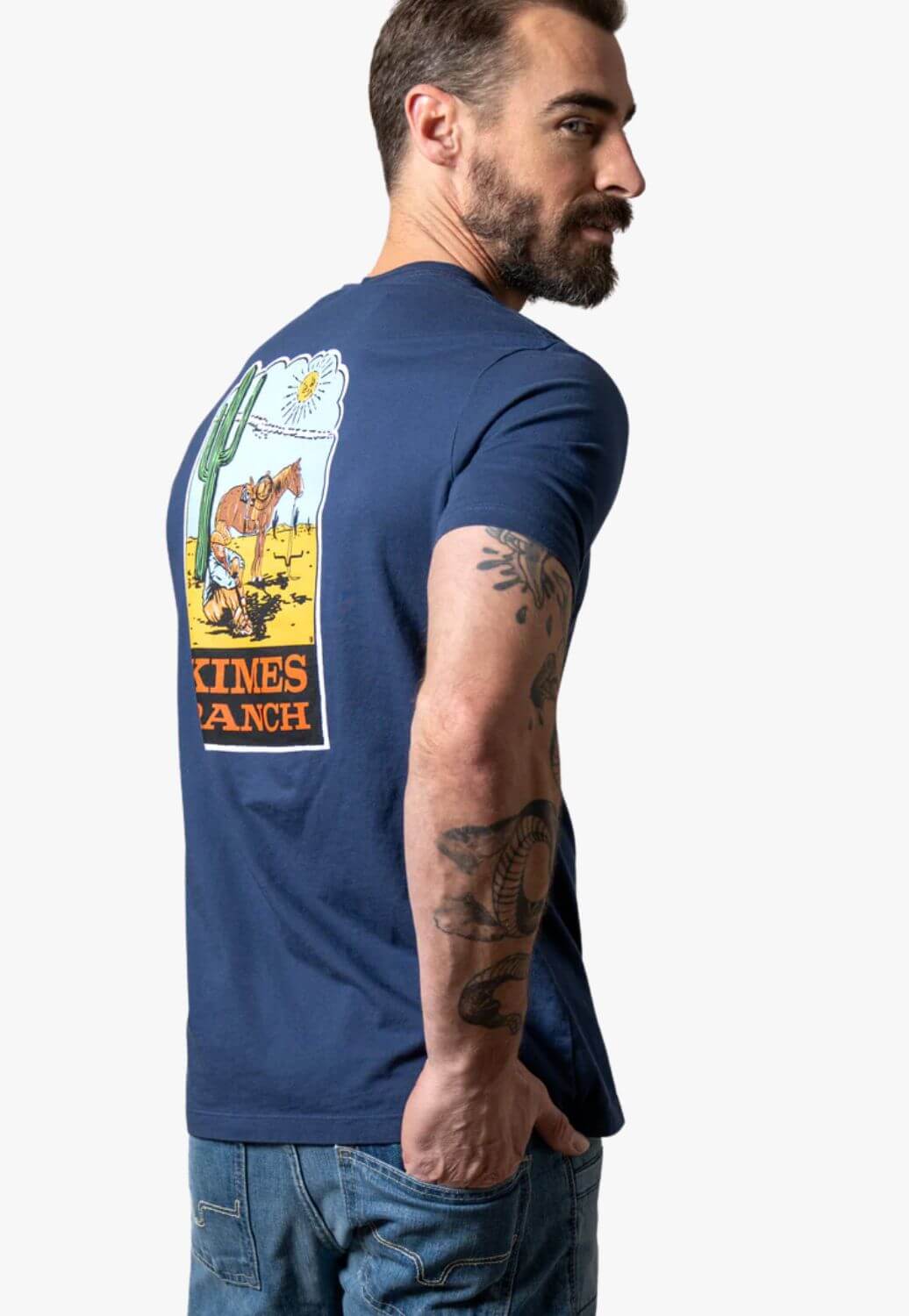 Kimes Ranch Mens Lucky B Sun Had Just Risen T-Shirt