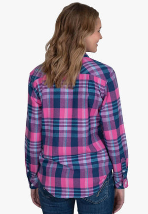 Just Country Womens Brooke Flannel Workshirt
