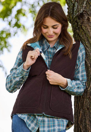 Ariat Womens Dilon 2.0 Reversible Vest