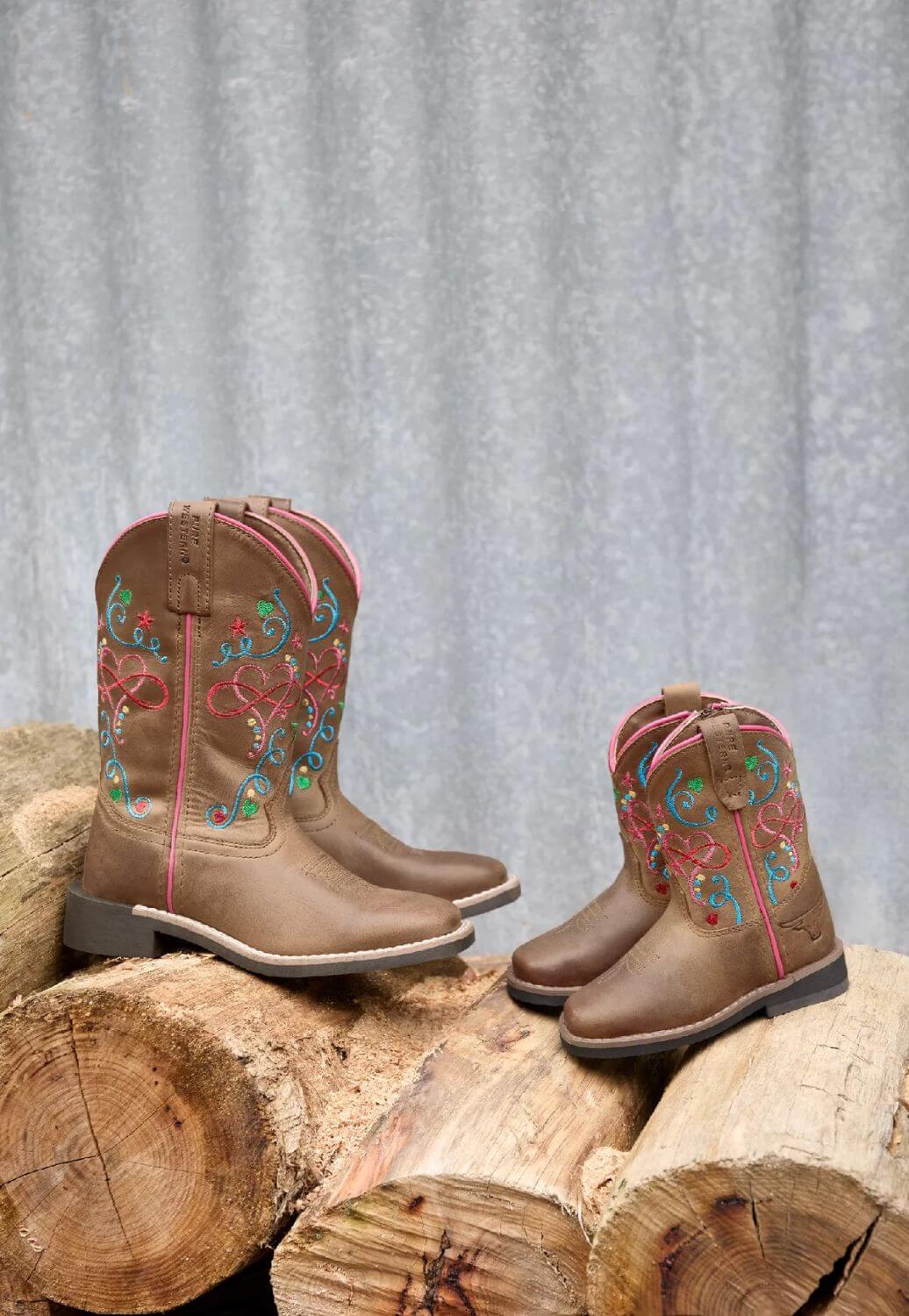 Pure Western Toddler Jules Boot