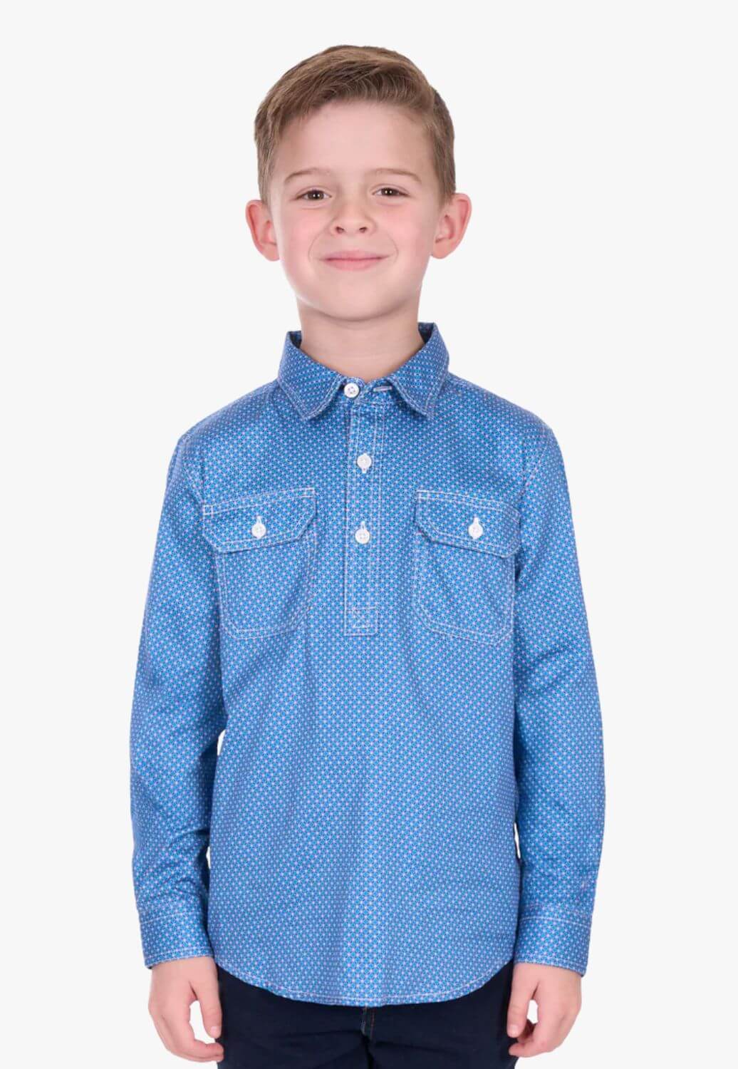 Hard Slog Boys Holden Long Sleeve Shirt
