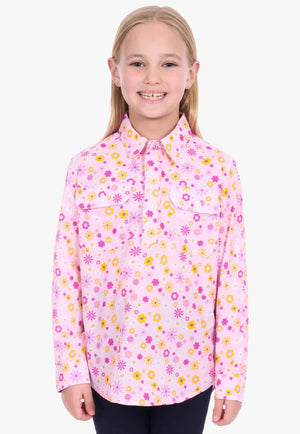 Hard Slog Girls Daisy Long Sleeve Shirt