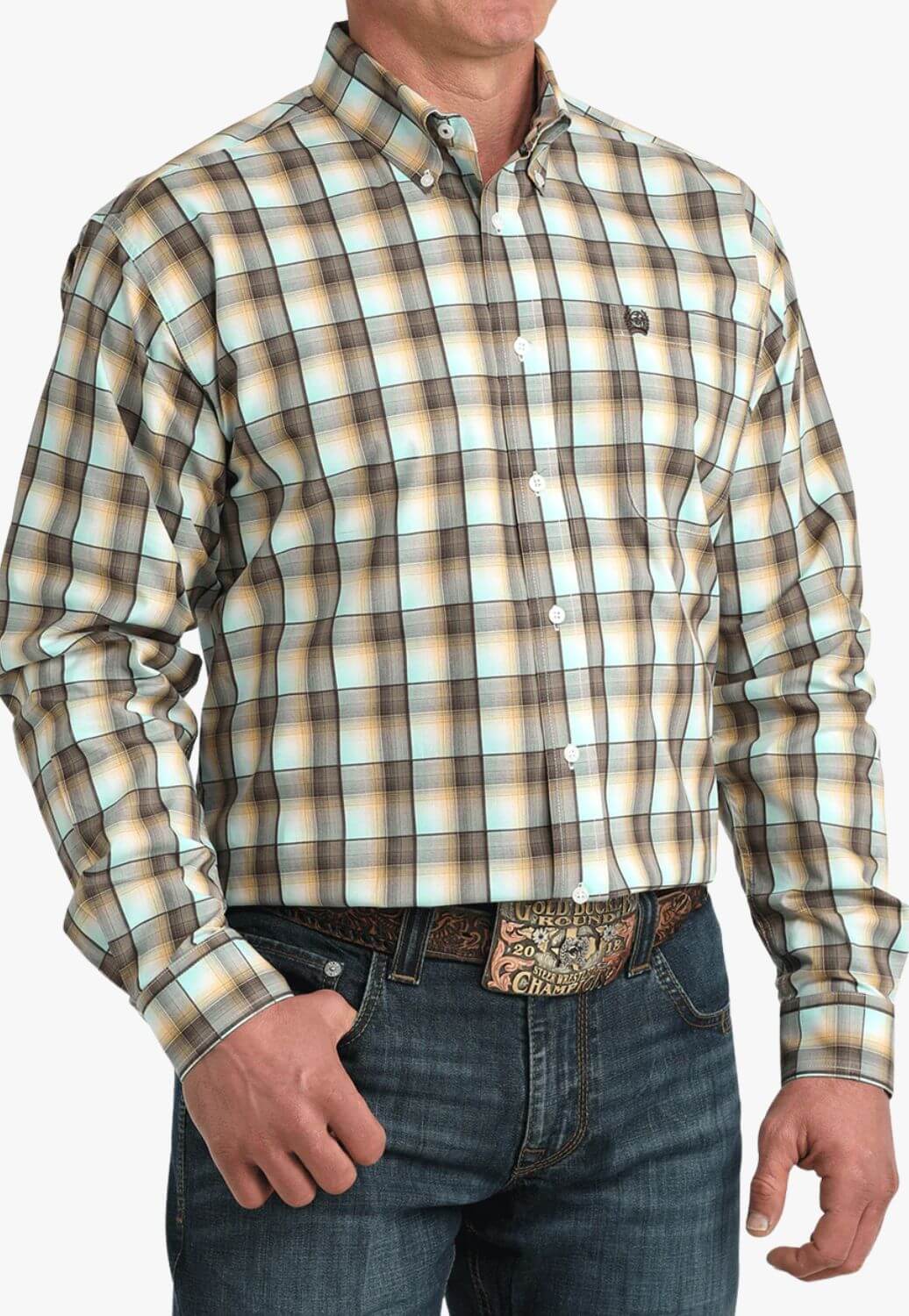 Cinch Mens Classic Fit Long Sleeve Shirt