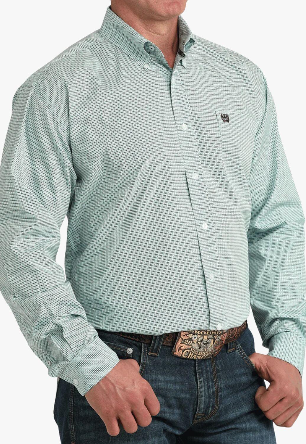Cinch Mens Classic Fit Long Sleeve Shirt