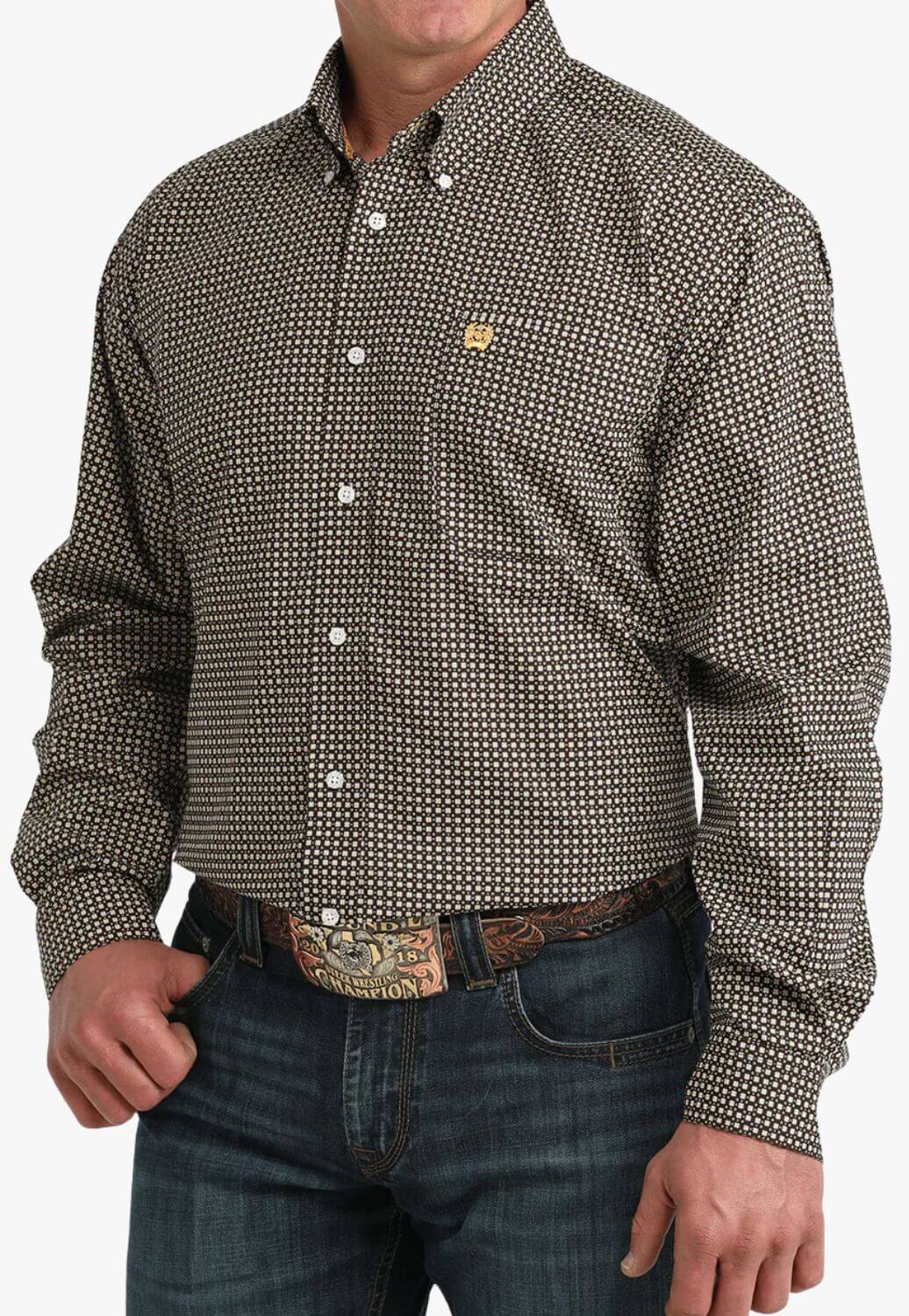 Cinch Mens Classic Fit Long Sleeve Shirt