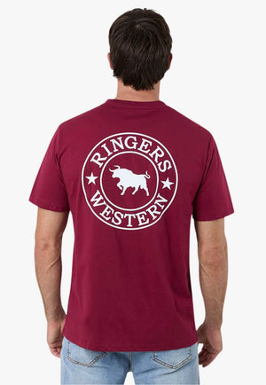 Ringers Western Mens Signature Bull T-Shirt