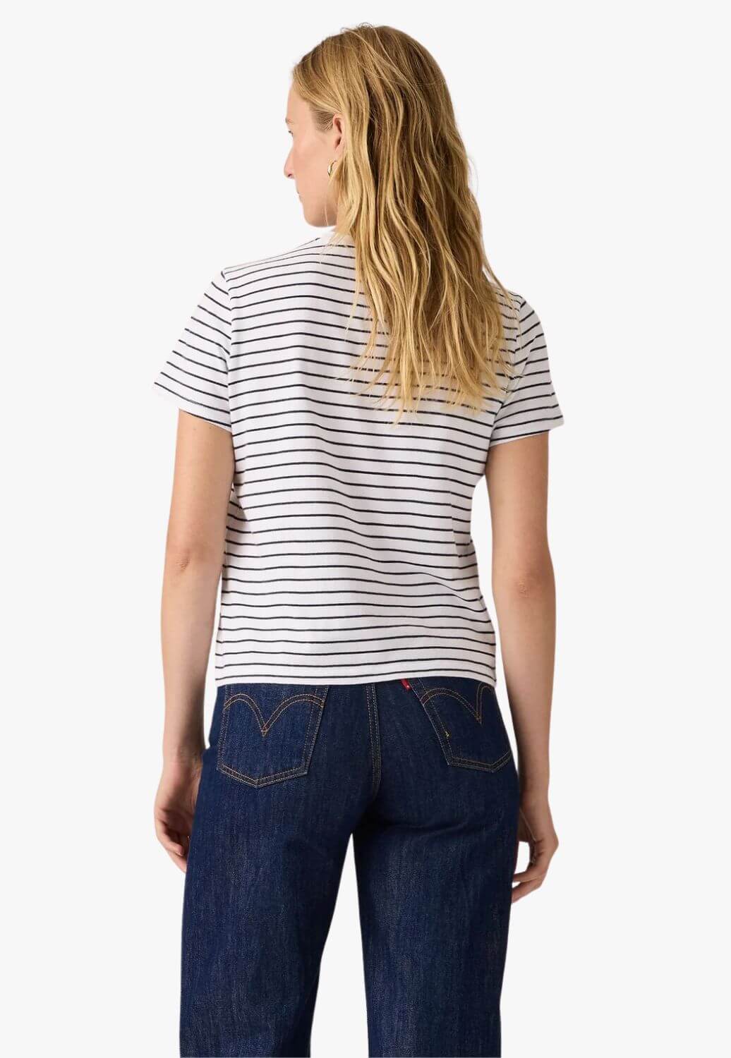 Levi Womens Favourite T-Shirt Stripe