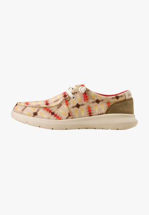 Ariat Womens Hilo Sunset Blanket Print Shoes
