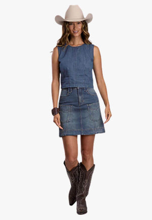 Stetson Womens Sleeveless Blouse