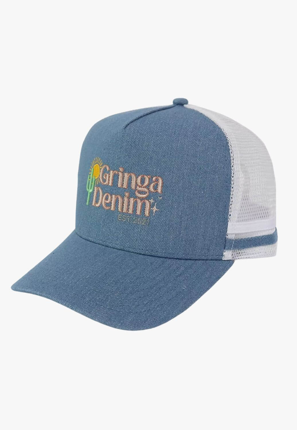 Gringa Denim Horse Cap