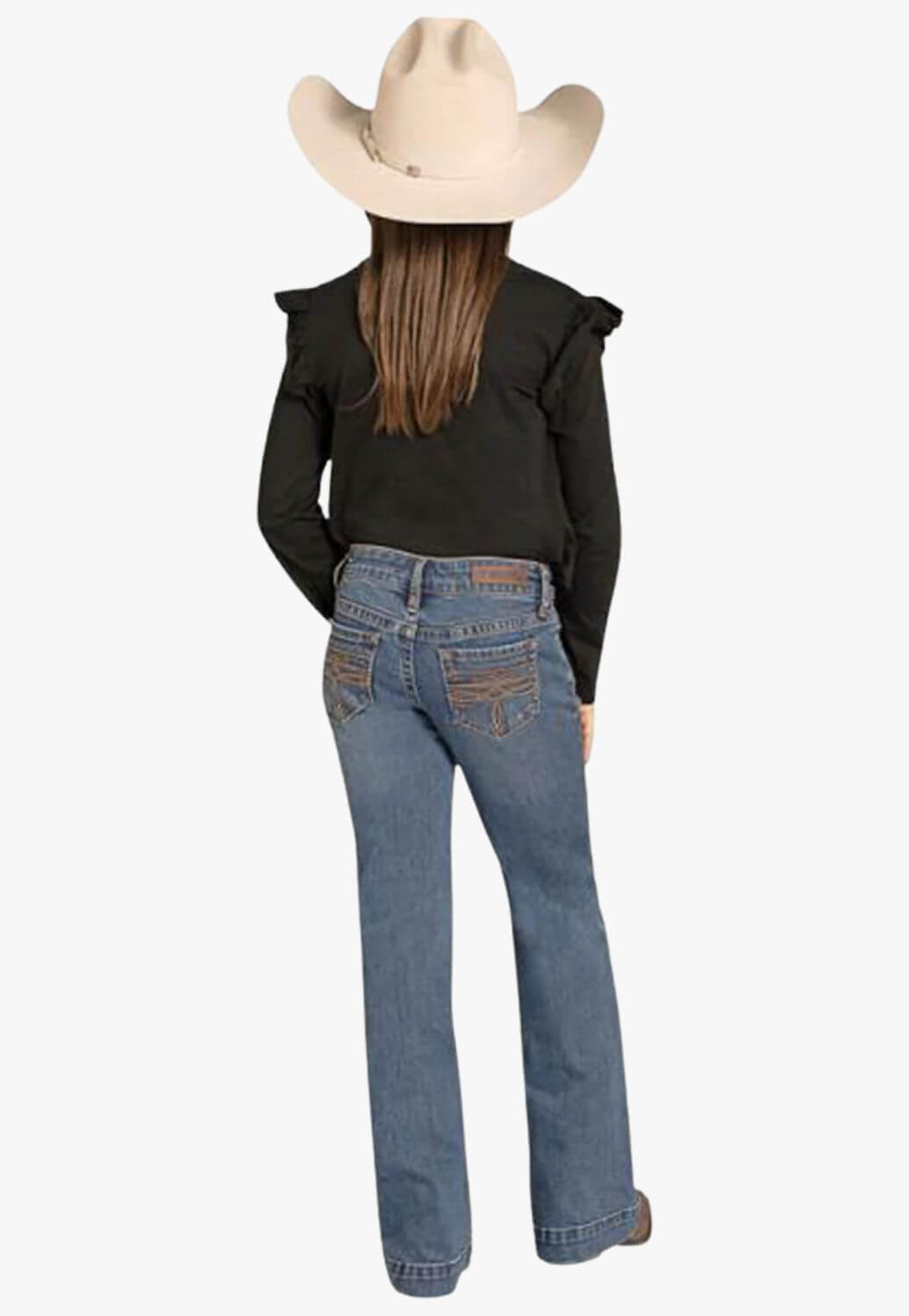 Rock &amp; Roll Girls Stretch Trouser Jean