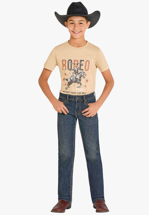 Rock & Roll Boys Revolver Slim Fit Bootcut Jean