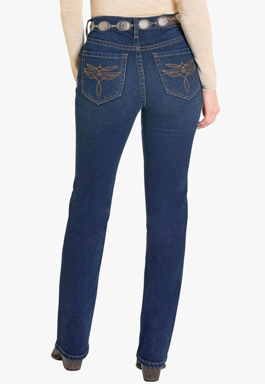 Rock & Roll Womens Modest Bootcut Jean