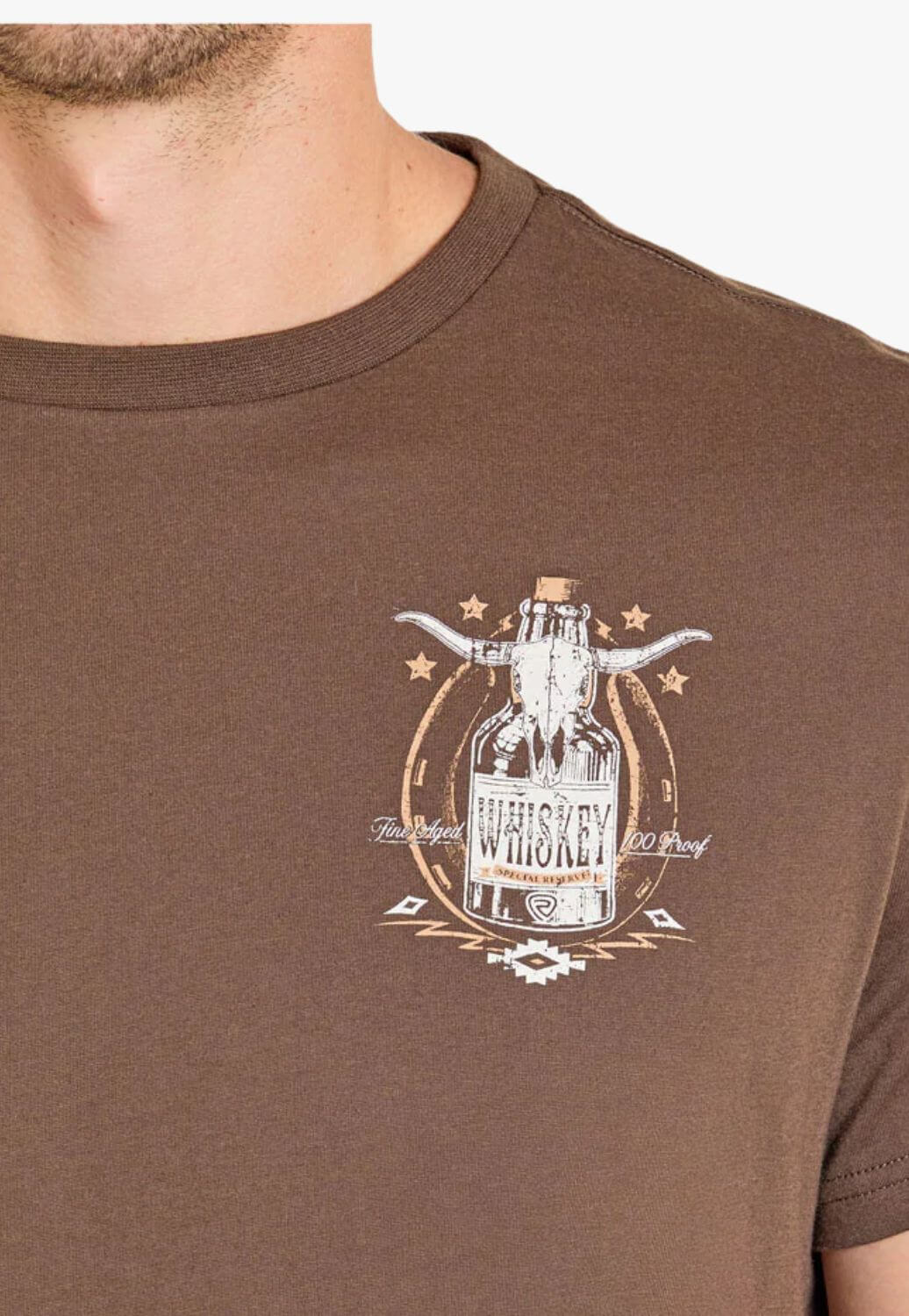 Rock & Roll Unisex Whiskey Graphic T-Shirt