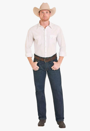 Rock & Roll Mens Double Barrel Bootcut Jean