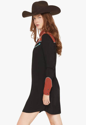 Panhandle Slim Womens Retro Long Sleeve Dress
