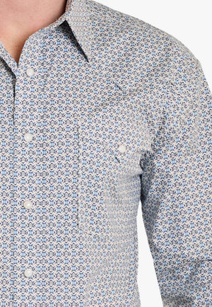 Panhandle Mens Long Sleeve Snap Shirt