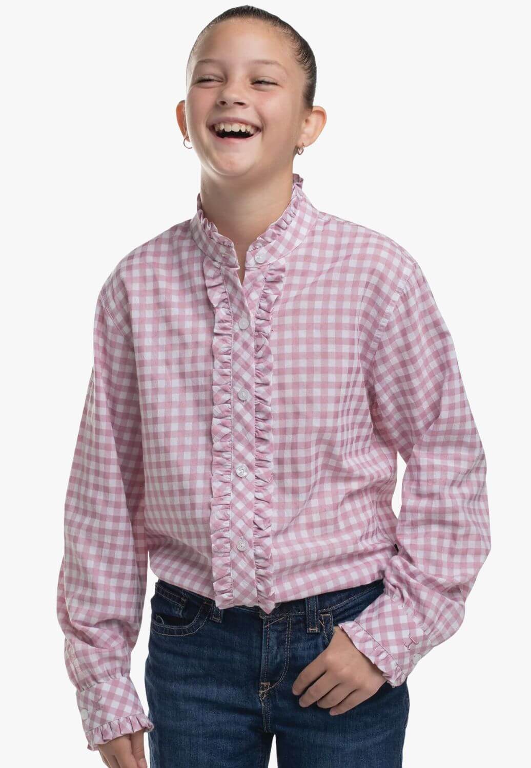 Just Country Girls Gracie Frill Workshirt