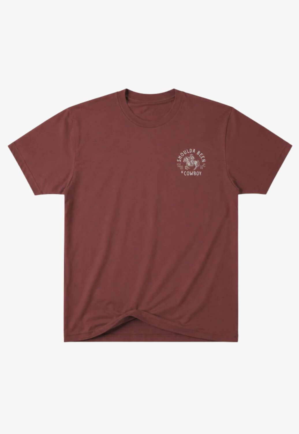 Whiskey Bent Hat Co Mens Shoulda Been A Cowboy T-Shirt