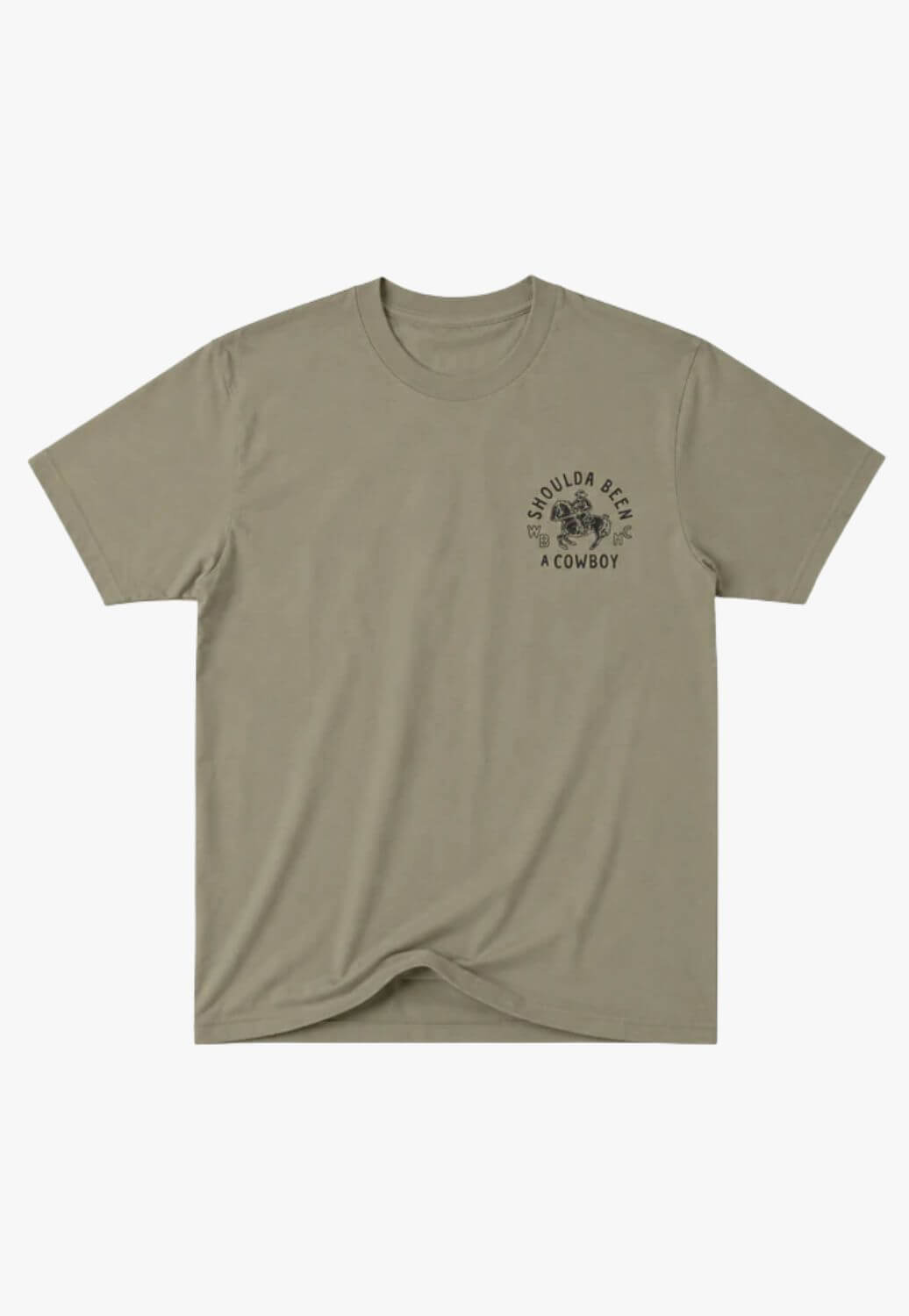 Whiskey Bent Hat Co Mens Shoulda Been A Cowboy T-Shirt