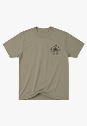 Whiskey Bent Hat Co Mens Shoulda Been A Cowboy T-Shirt