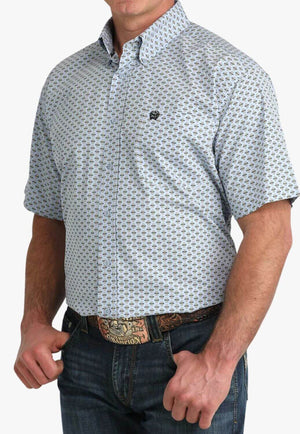 Cinch Mens Short Sleeve Shirt