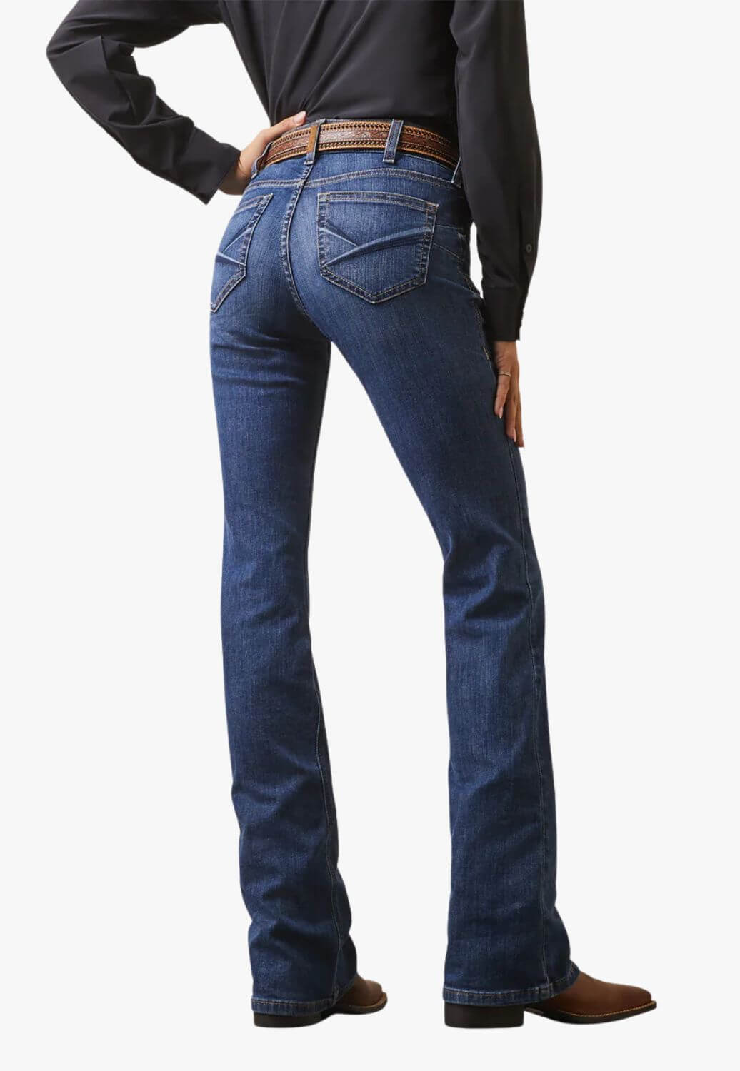 Ariat Womens REAL Leila Perfect Rise Boot Cut Jean