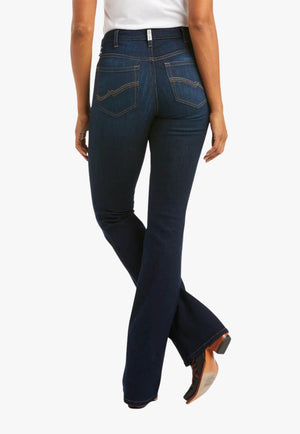 Ariat Womens R.E.A.L High Rise Ballary Boot Cut Jean