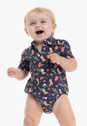 Just Country Infant Frankie Short Sleeve Jumpsuit
