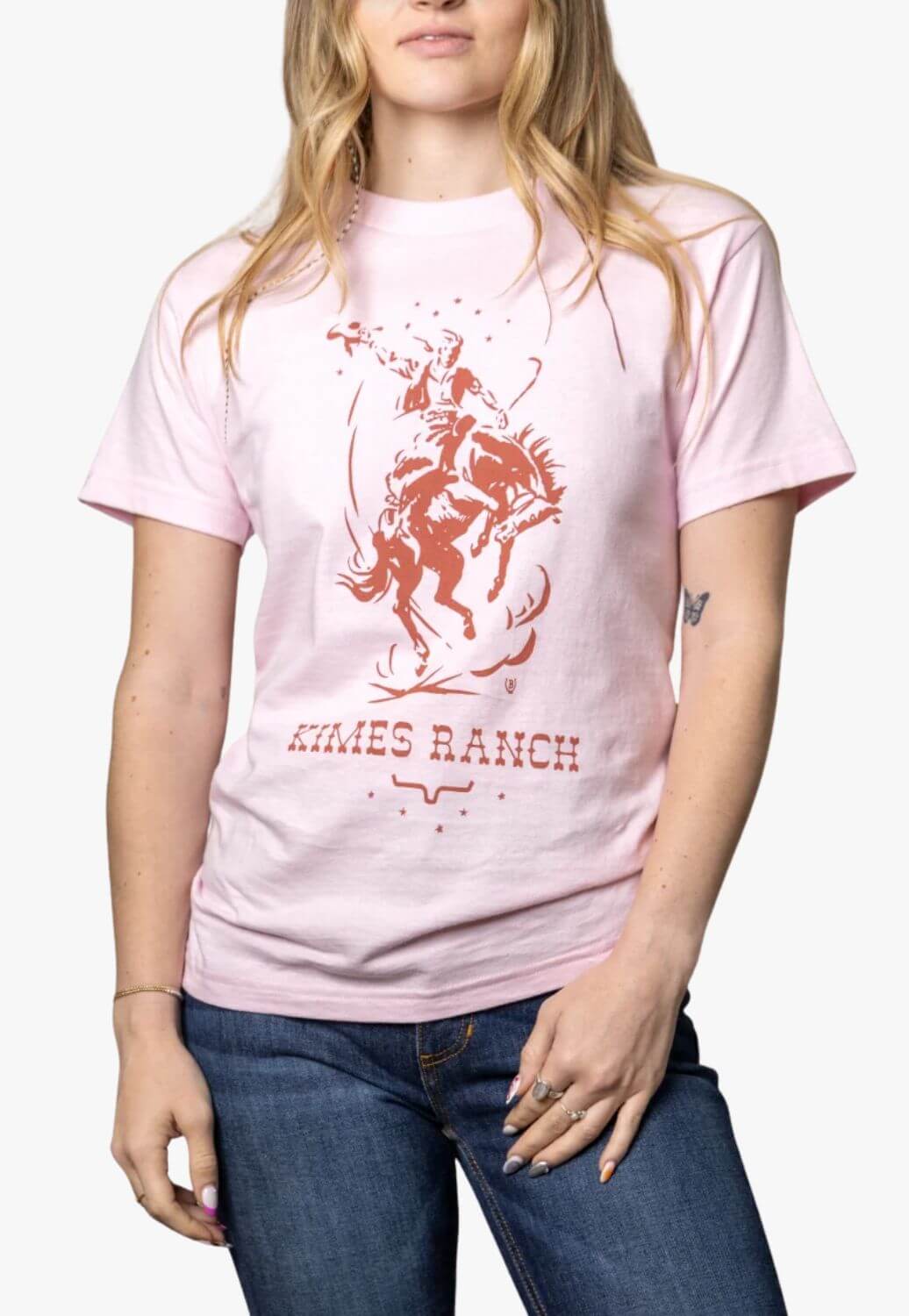 Kimes Ranch Womens Lucky B Saddle T-Shirt
