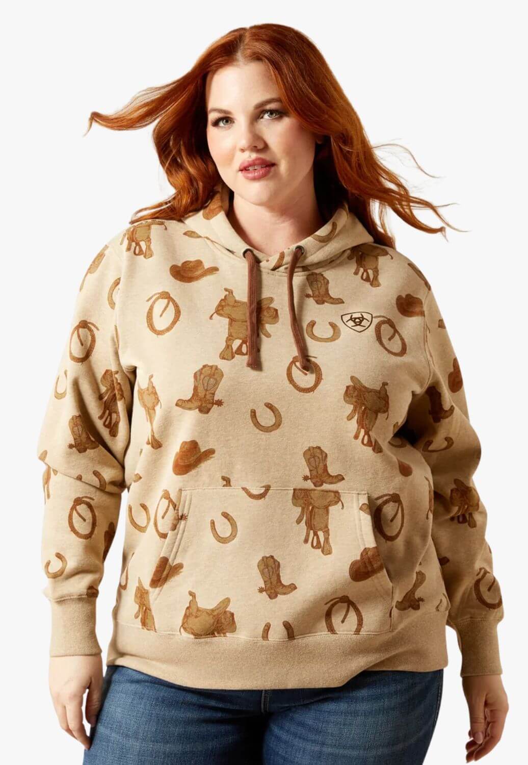 Ariat Womens Printed Hoodie