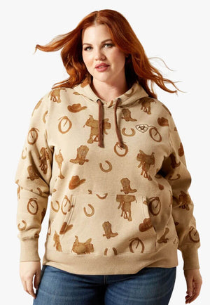 Ariat Womens Printed Hoodie