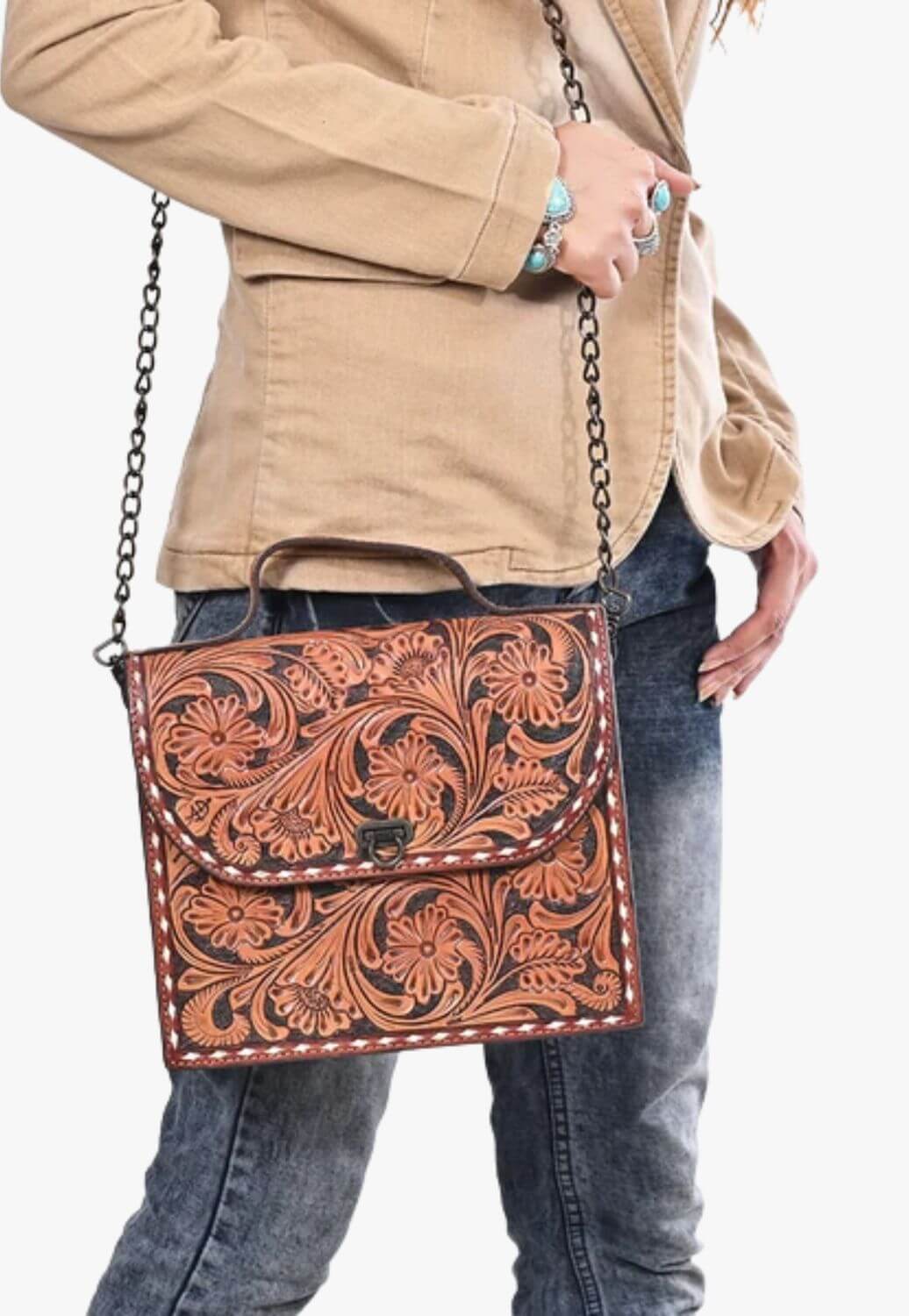 American Darling Cross body Bag With Chain Strap