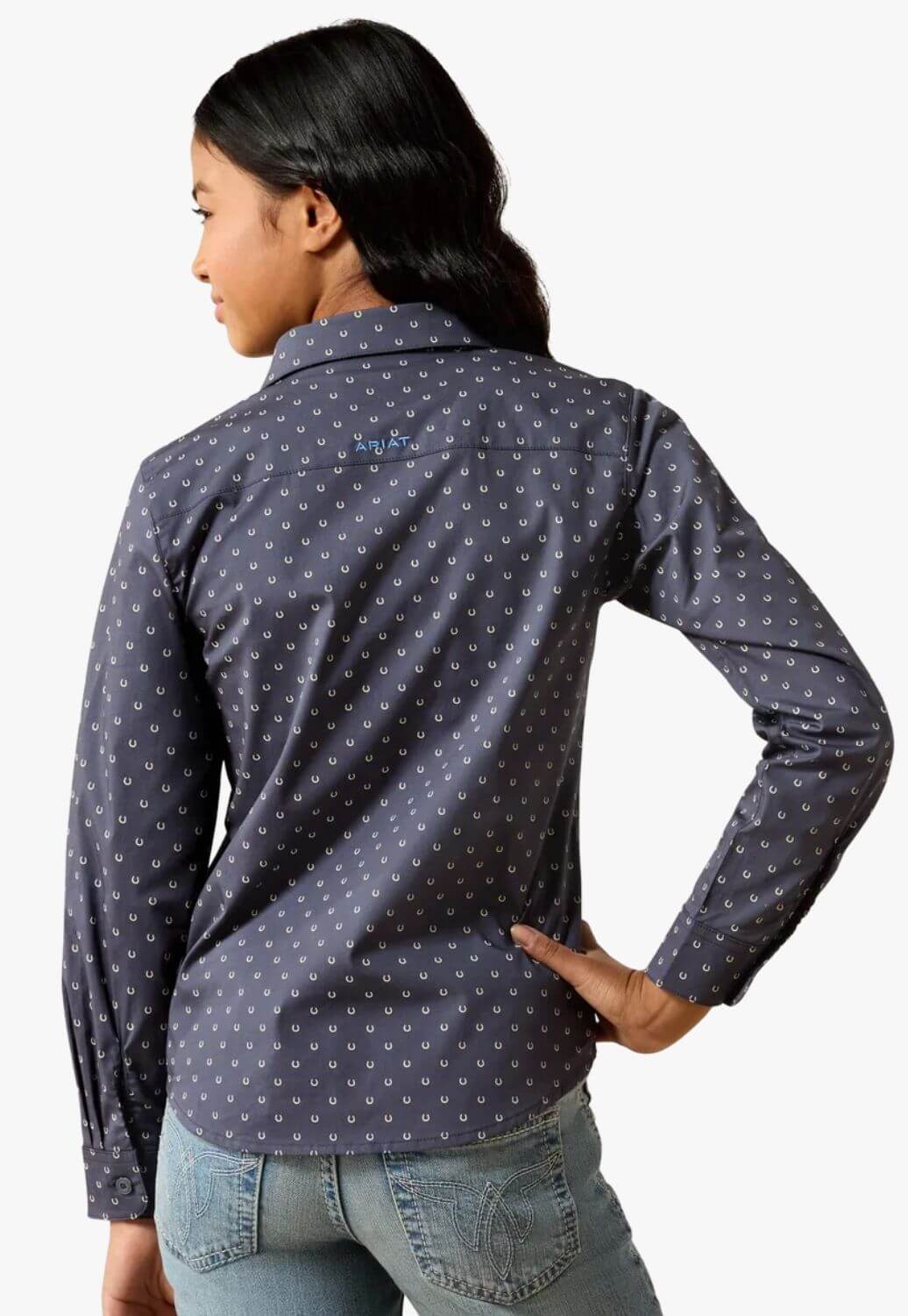 Ariat Girls Team Kirby Long Sleeve Shirt