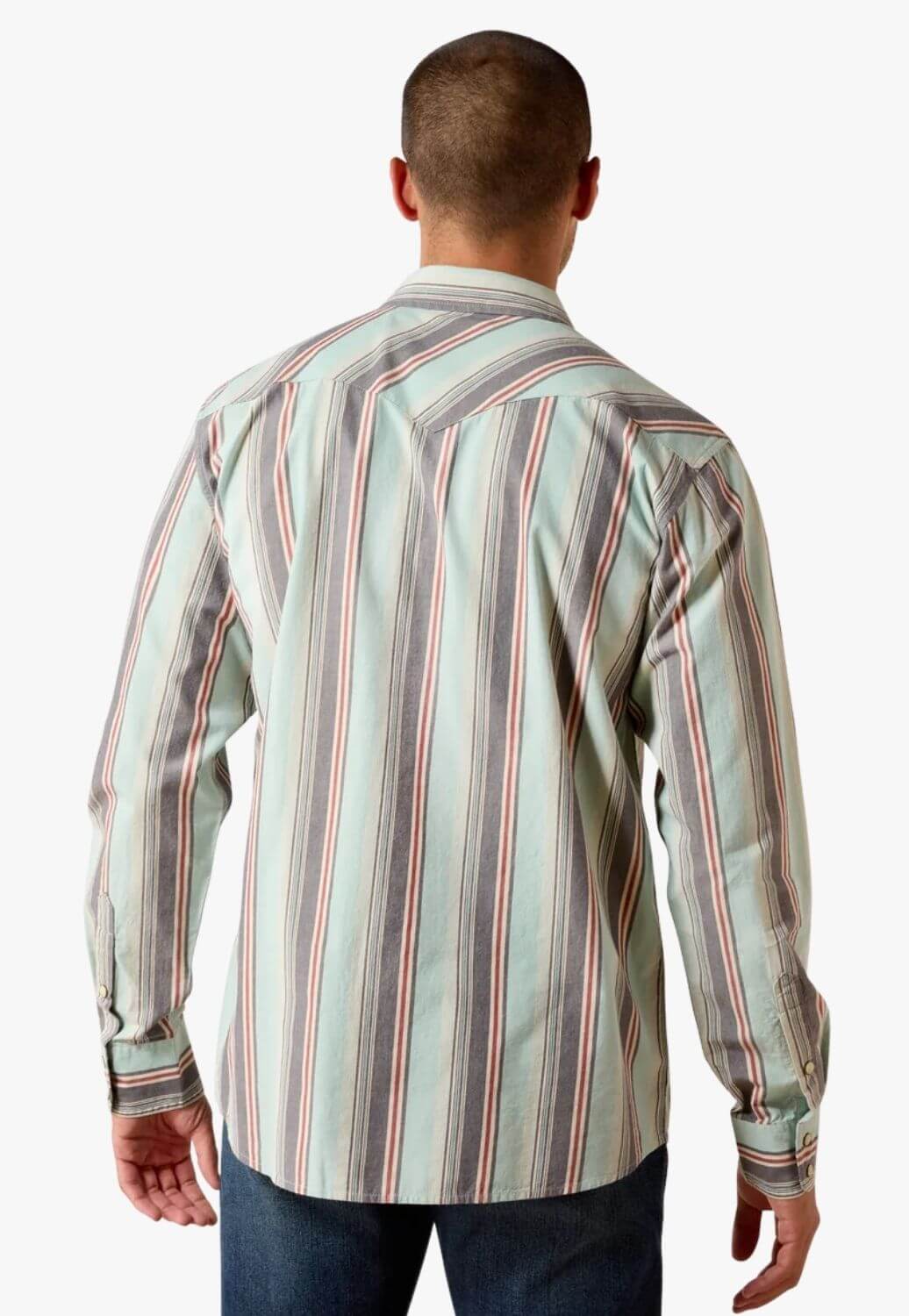 Ariat Mens Long Sleeve Snap Shirt