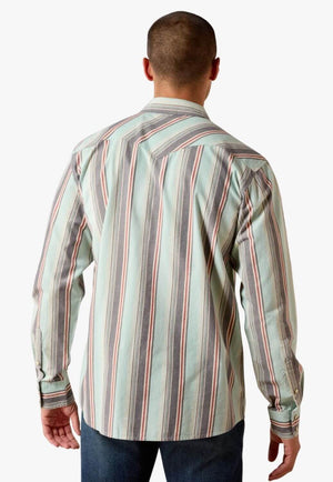 Ariat Mens Long Sleeve Snap Shirt