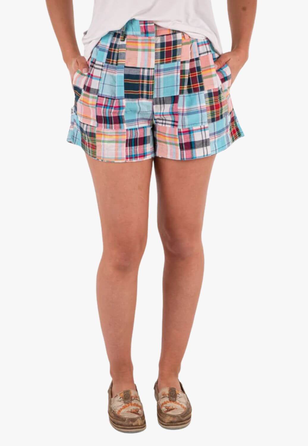 Hitchley &amp; Harrow Womens Linen Shorts