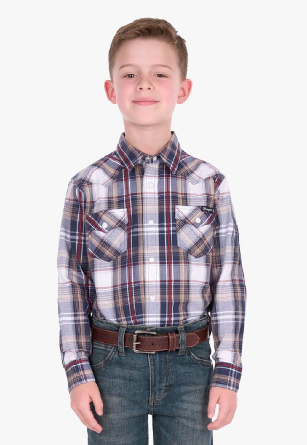 Wrangler Boys Shaun Long Sleeve Shirt