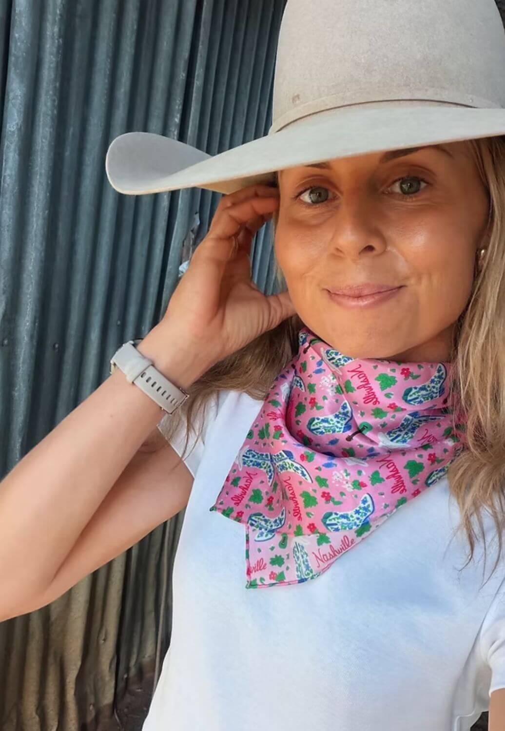 Treasure Chest Co Womens Nashville Silk Scarf