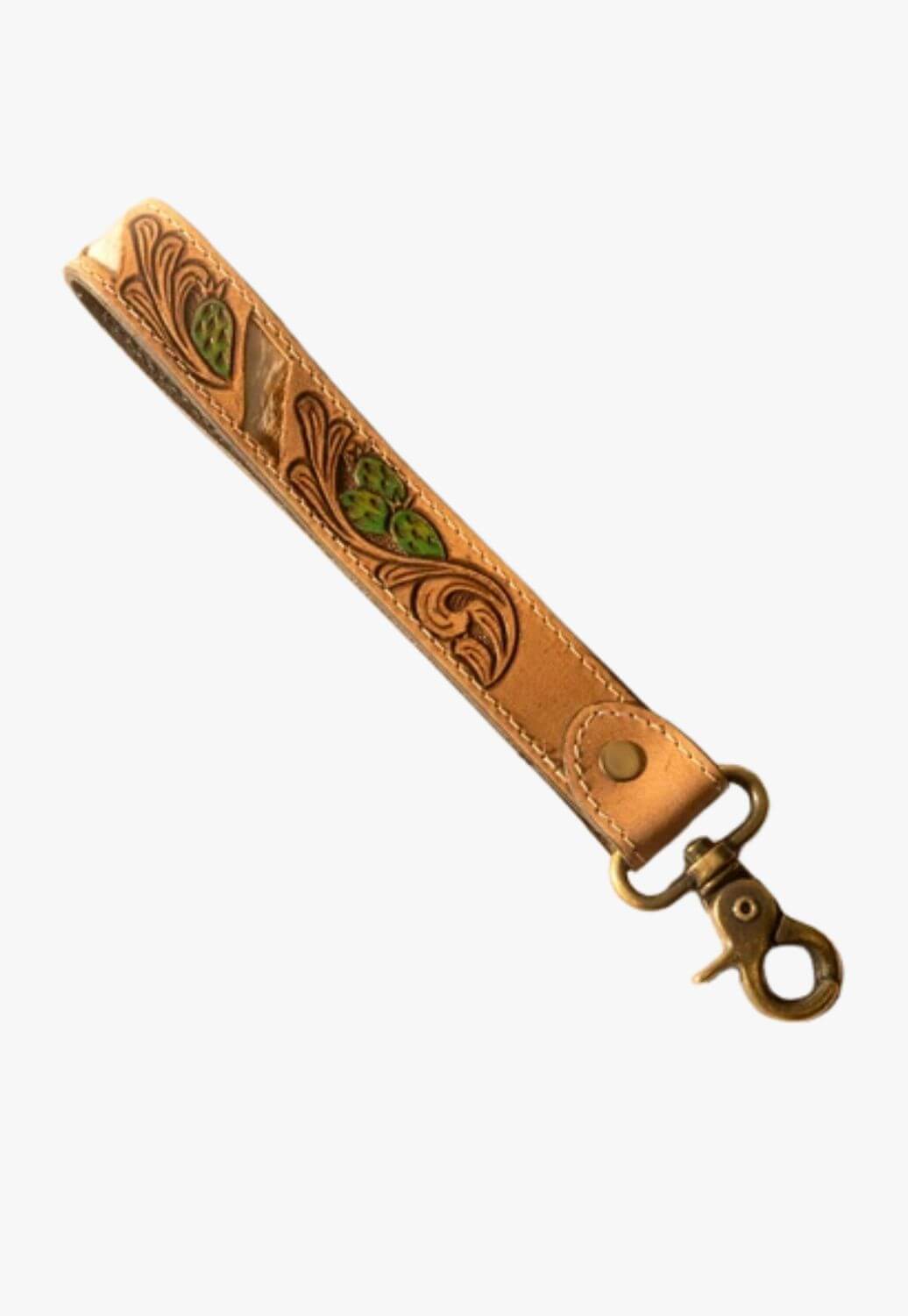 Myra Wildvine Pony Handtooled Key Fob
