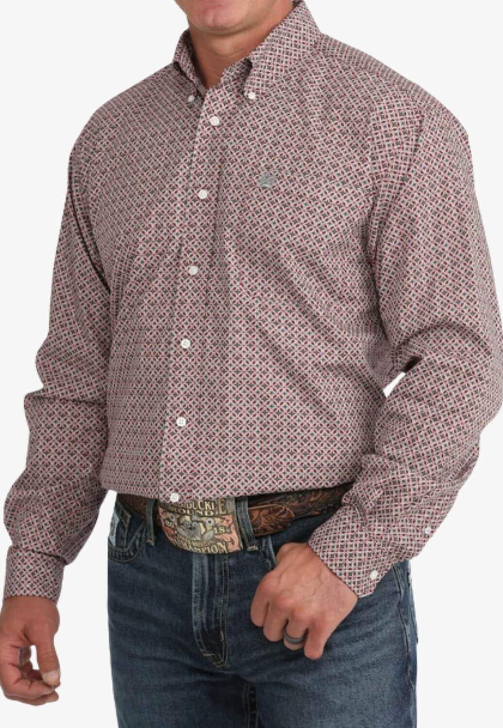 Cinch Mens Long Sleeve Shirt
