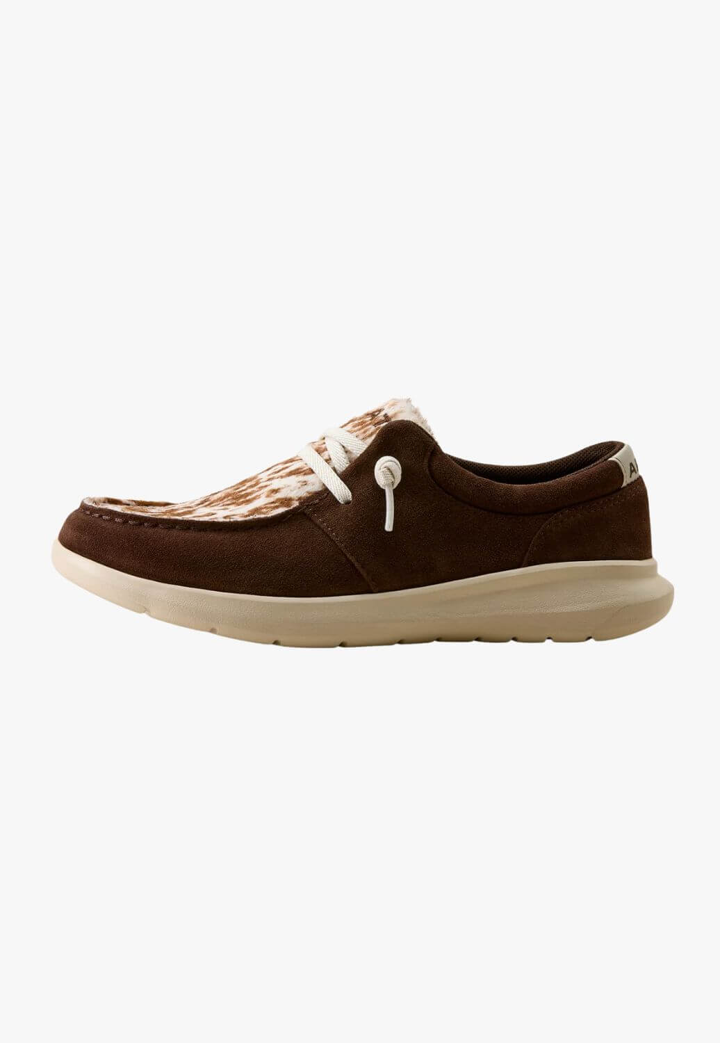 Ariat Womens Speckled Cow Print Hilo Shoe
