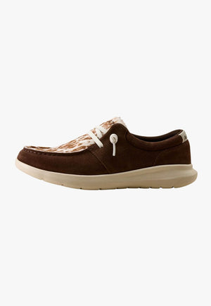 Ariat Womens Speckled Cow Print Hilo Shoe