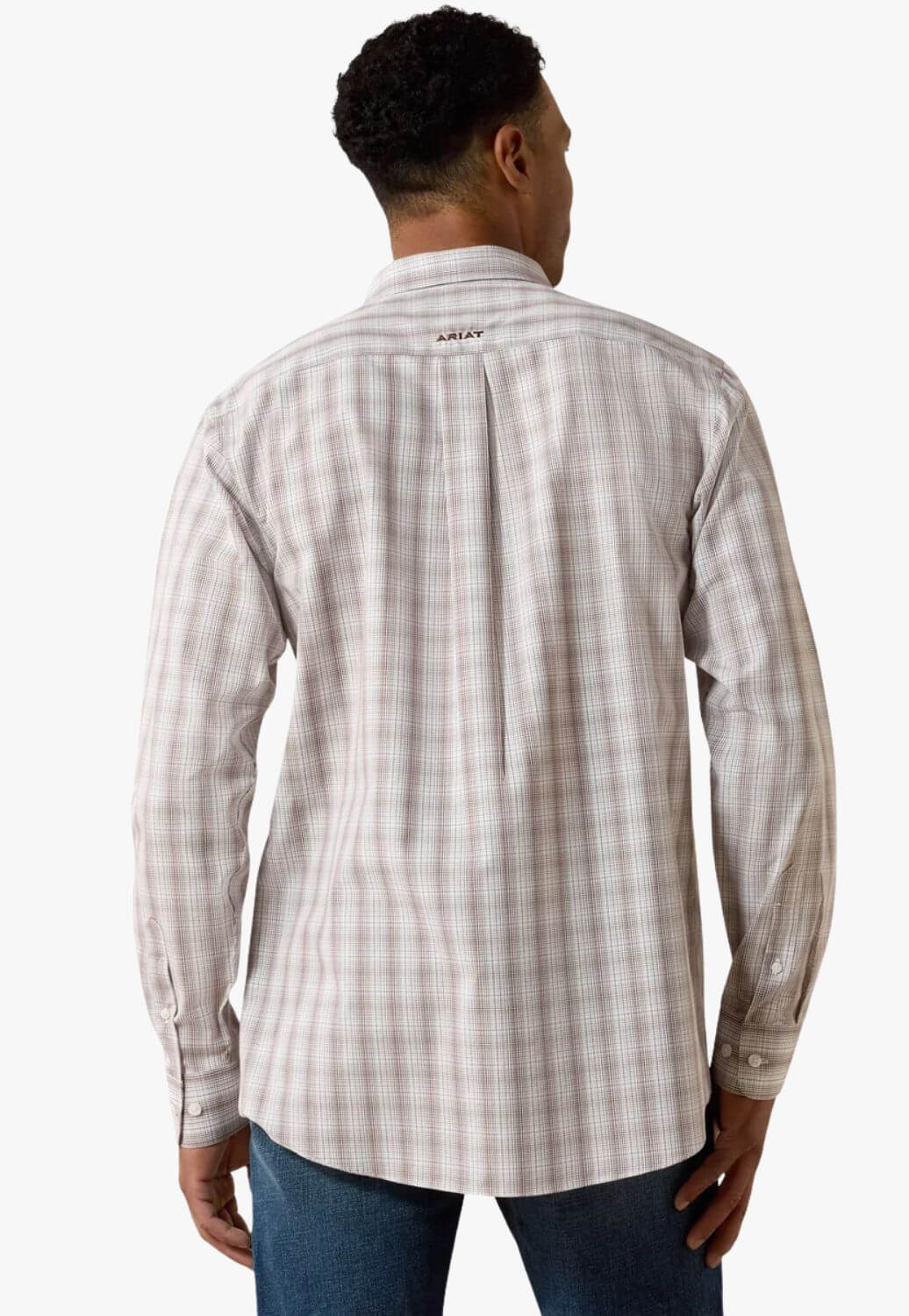 Ariat Mens Fitted Long Sleeve Shirt