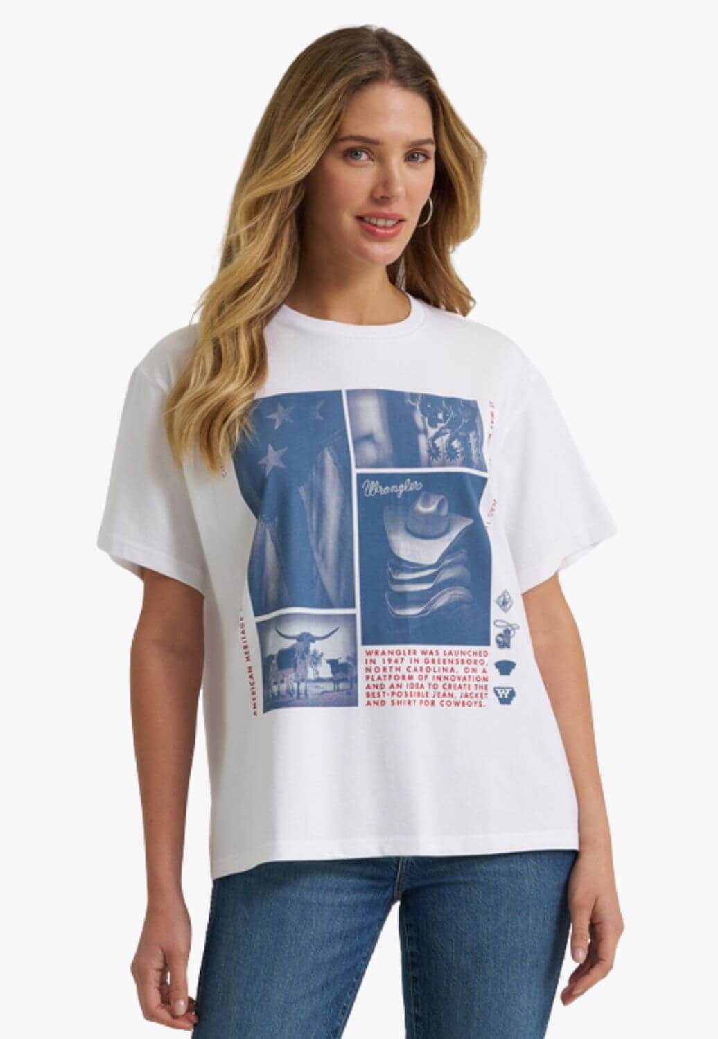 Wrangler Womens Graphic T-Shirt
