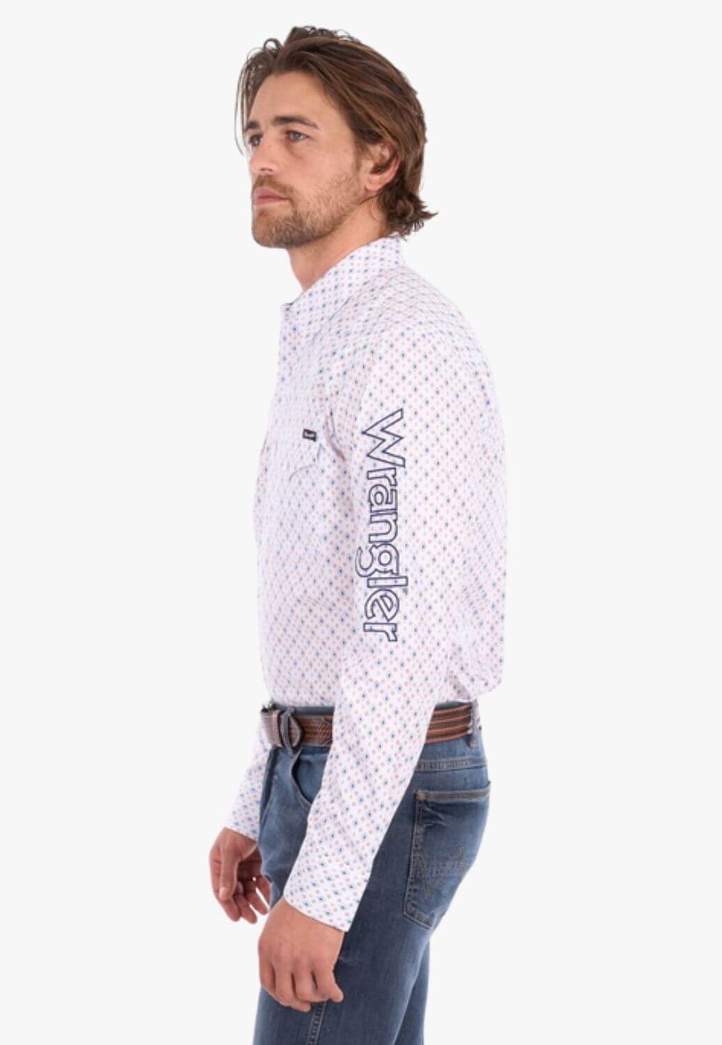 Wrangler Mens Frederick Long Sleeve Shirt