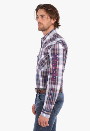 Wrangler Mens Shaun Long Sleeve Shirt