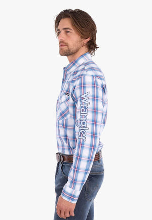 Wrangler Mens Louis Long Sleeve Shirt